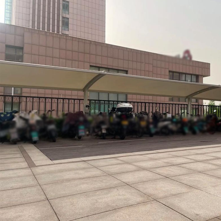 玉环市膜结构电动车棚